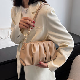Small Soft PU Leather Underarm Handbags and Premium Armpit Handbag - Premium Quality Leather, Stylish, and Spacious for Daily Comfort