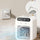 Mini Portable Air Conditioner Fan | 3-in-1 Air Cooler Humidifier & Purifier | Water Cooling Fan for Room Office Car | Personal Desktop AC Unit | USB Powered Quiet Fan