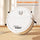 Robot Vacuum Cleaner, USB Smart 3 in 1 Super Thin, Powerful Suction, Quiet, Self Charging Robotic Vacuum Cleaner, Cleans Hard Floors to Medium Pile Carpets (Black) Color And
 (White) Color